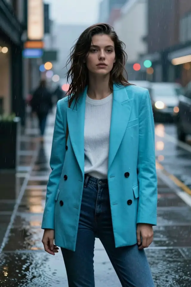 Grok Imagine Image 2 neon street portrait sample